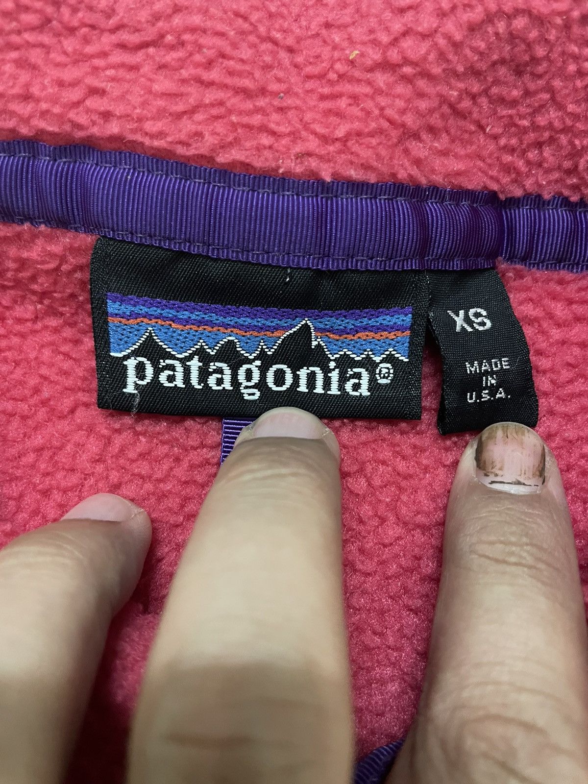 Patagonia Vintage Patagonia Fleece Sweatshirt Size US XS / EU 42 / 0 - 6 Thumbnail