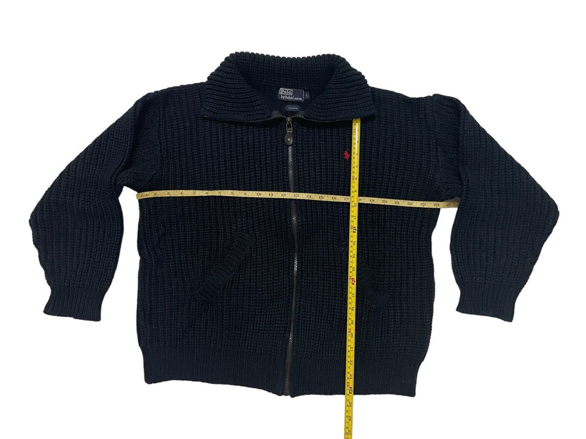 Polo Ralph Lauren × Ralph Lauren × Vintage Vintage Polo Ralph Lauren Knitwear Jacket Size US L / EU 52-54 / 3 - 5 Thumbnail