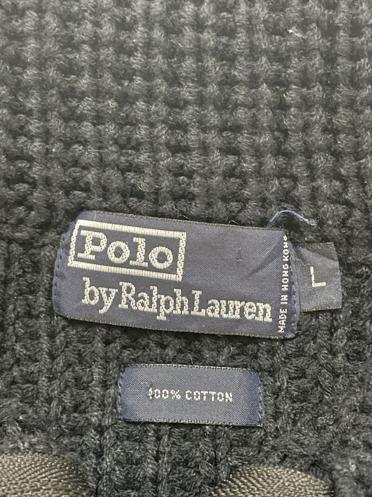 Polo Ralph Lauren × Ralph Lauren × Vintage Vintage Polo Ralph Lauren Knitwear Jacket Size US L / EU 52-54 / 3 - 7 Thumbnail