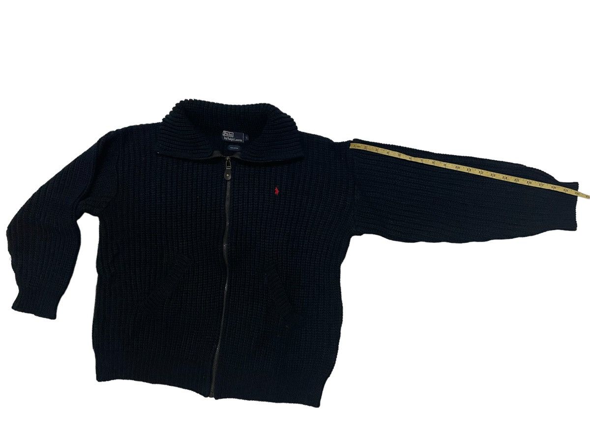 Polo Ralph Lauren × Ralph Lauren × Vintage Vintage Polo Ralph Lauren Knitwear Jacket Size US L / EU 52-54 / 3 - 6 Thumbnail