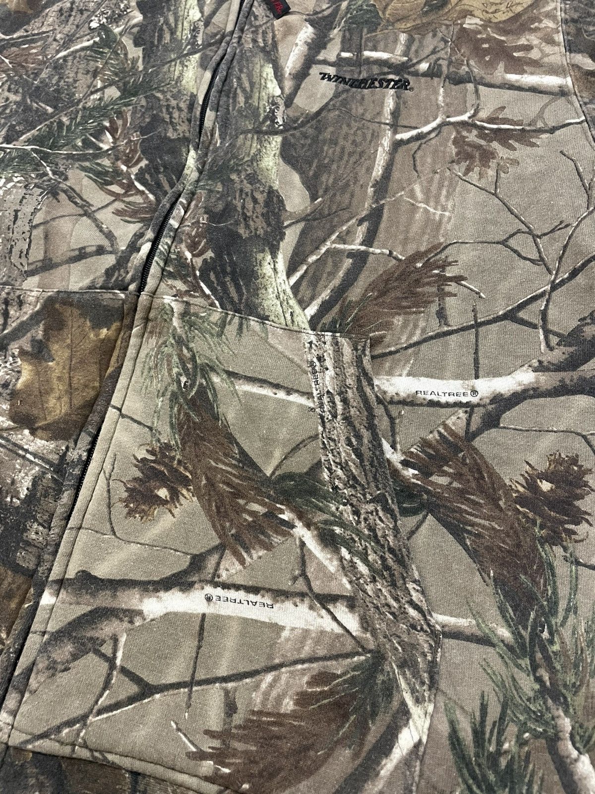 Vintage Vintage Winghester RealTree Reversible Jacket Hoodie Size US L / EU 52-54 / 3 - 11 Thumbnail