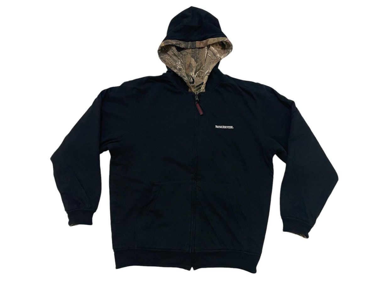 Vintage Vintage Winghester RealTree Reversible Jacket Hoodie Size US L / EU 52-54 / 3 - 4 Thumbnail