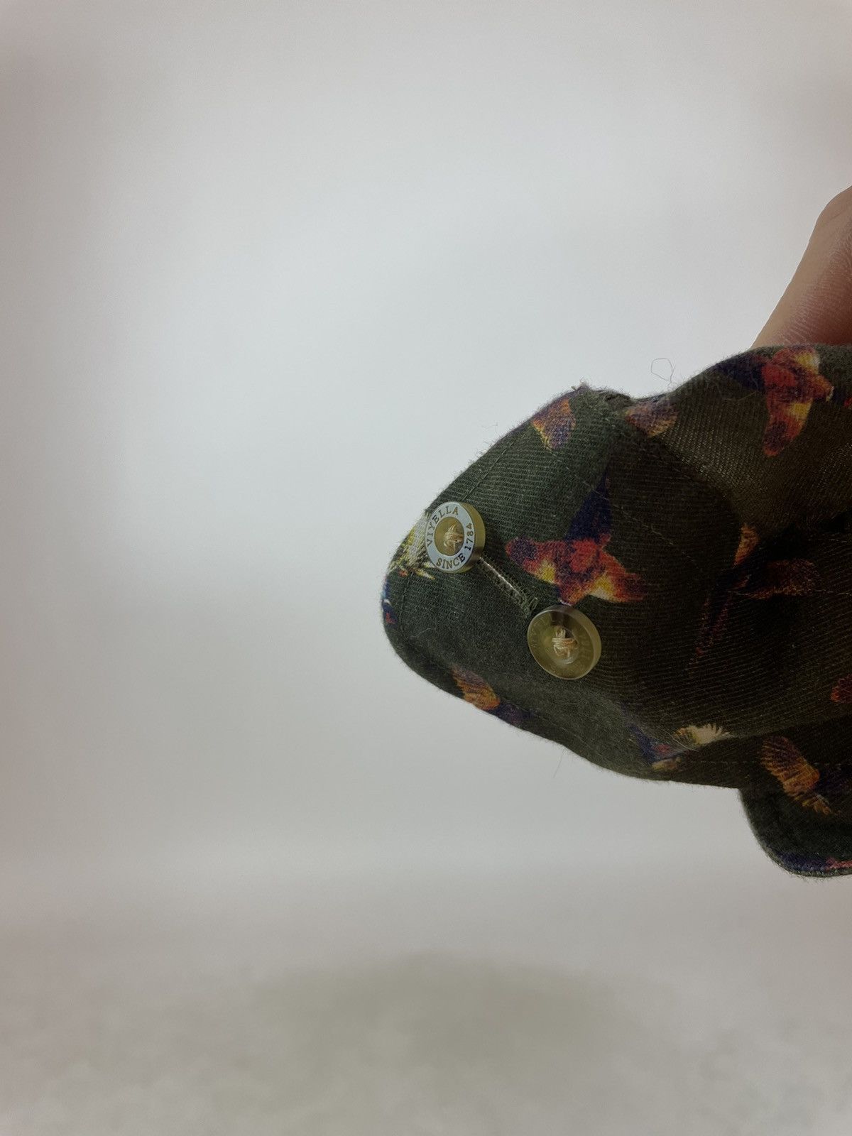 Viyella VIYELLA Mens Shirt long sleeve ducks pattern size 16.5 / L Size US L / EU 52-54 / 3 - 12 Thumbnail