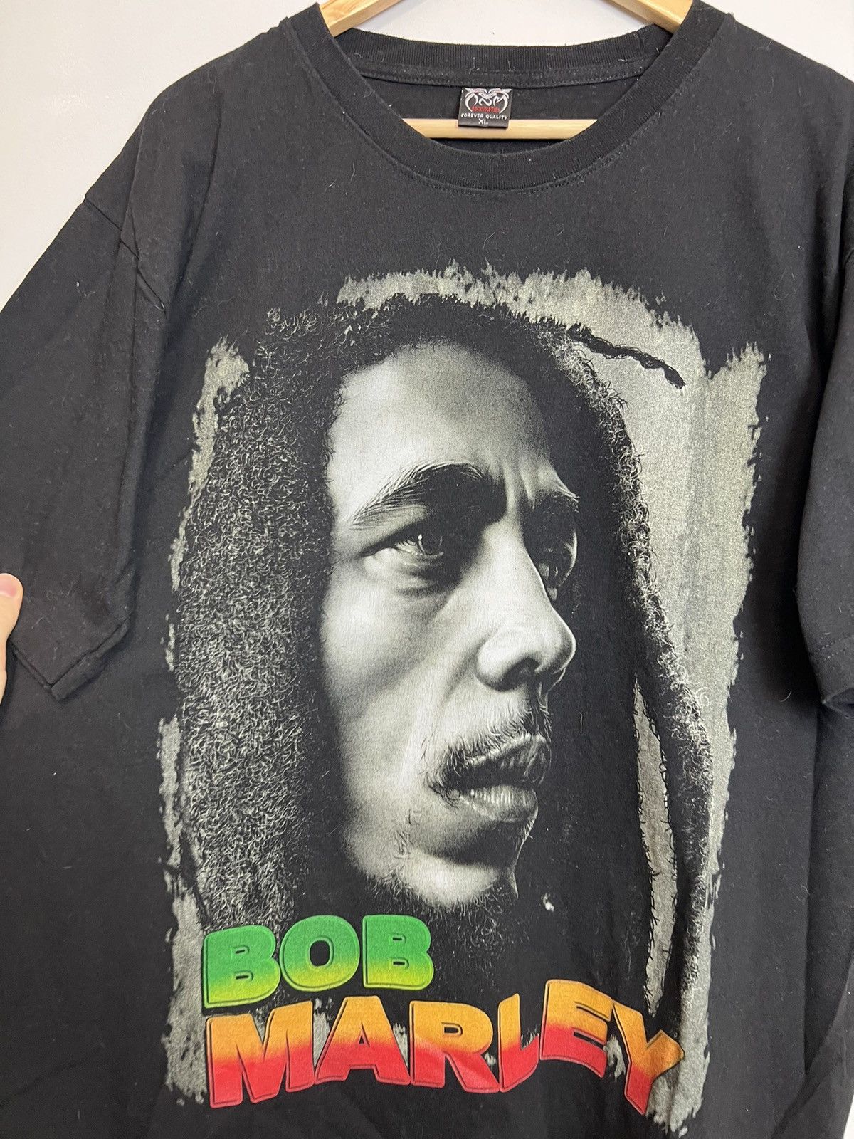 Bob Marley Rare Bob Marley Vintage Rap Tee Reggae Lion Marihuana 420 Size US XL / EU 56 / 4 - 3 Thumbnail