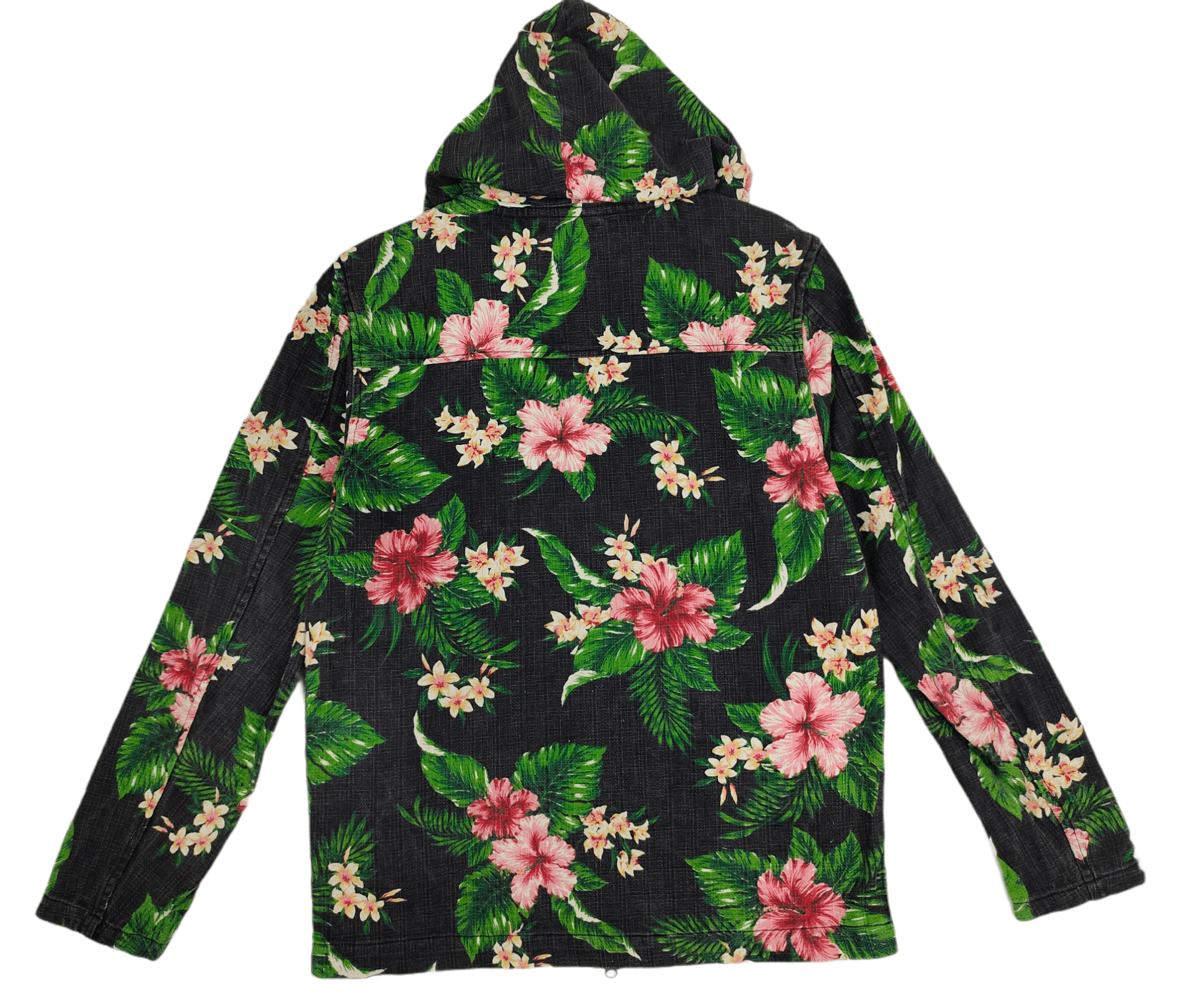 Ciaopanic × Japanese Brand Ciaopanic fullprint flower denim hoodie jacket Size US L / EU 52-54 / 3 - 7 Thumbnail