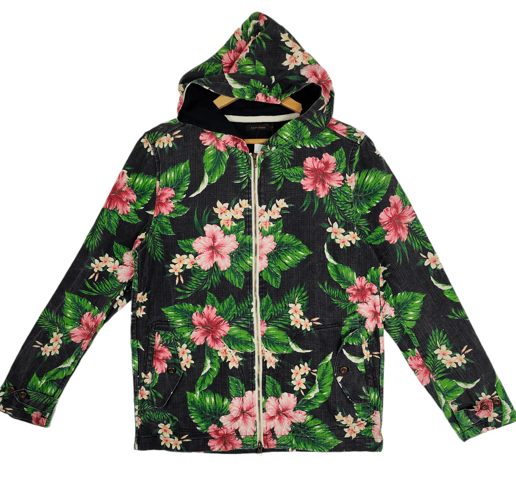 Ciaopanic × Japanese Brand Ciaopanic fullprint flower denim hoodie jacket Size US L / EU 52-54 / 3 - 1 Thumbnail