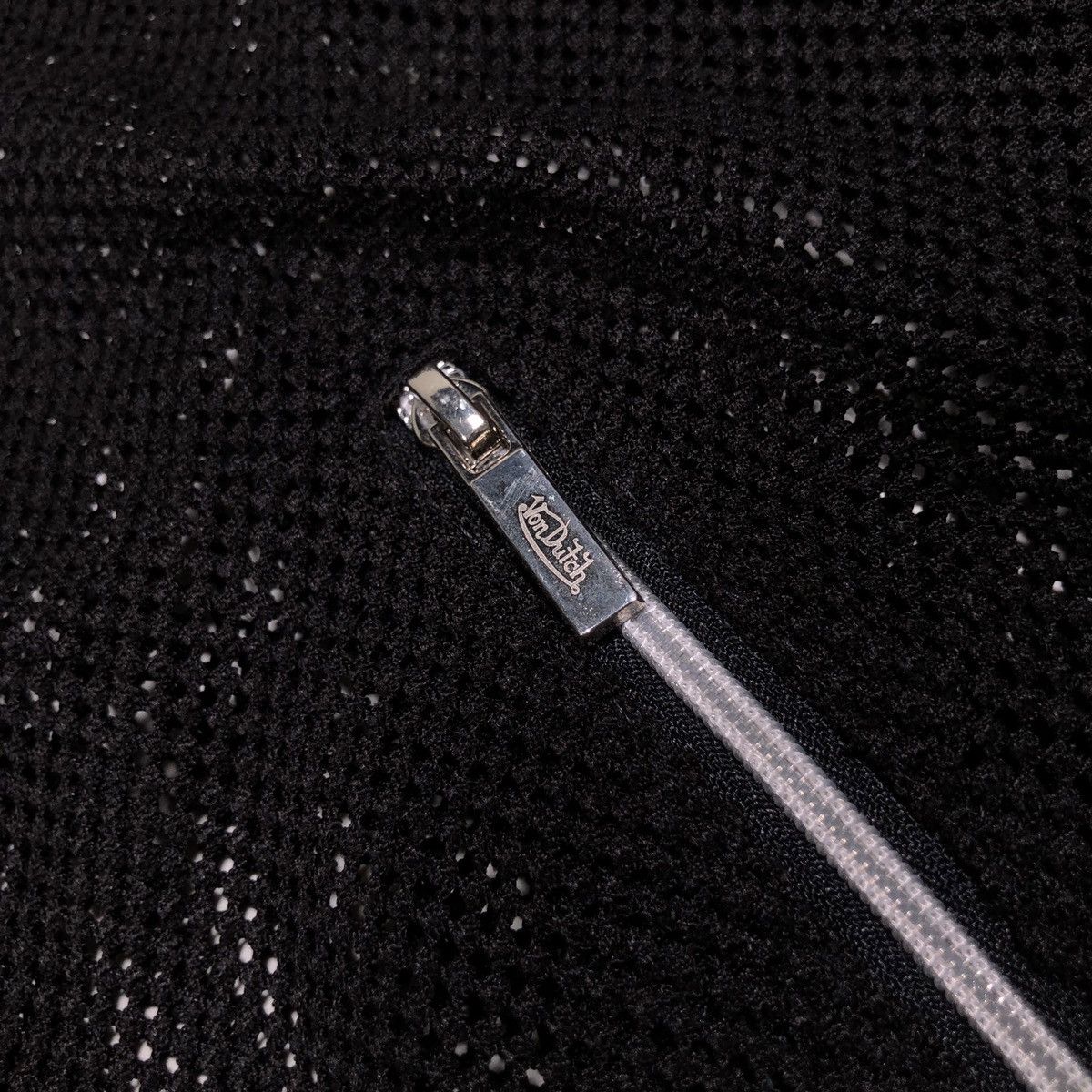 Vintage × Von Dutch Von Dutch Mesh Fishnet Badge Logo Jacket Size US S / EU 44-46 / 1 - 8 Thumbnail