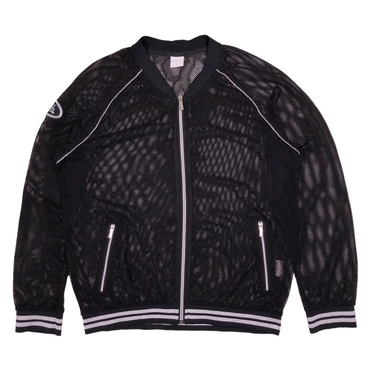 Vintage × Von Dutch Von Dutch Mesh Fishnet Badge Logo Jacket Size US S / EU 44-46 / 1 - 1 Thumbnail