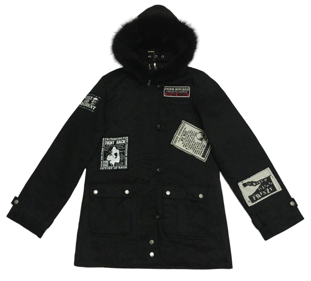 If Six Was Nine Rare Design Vintage Japanese Brand Sex Pot Punk Jacket 1990s Size US S / EU 44-46 / 1 - 1 Thumbnail