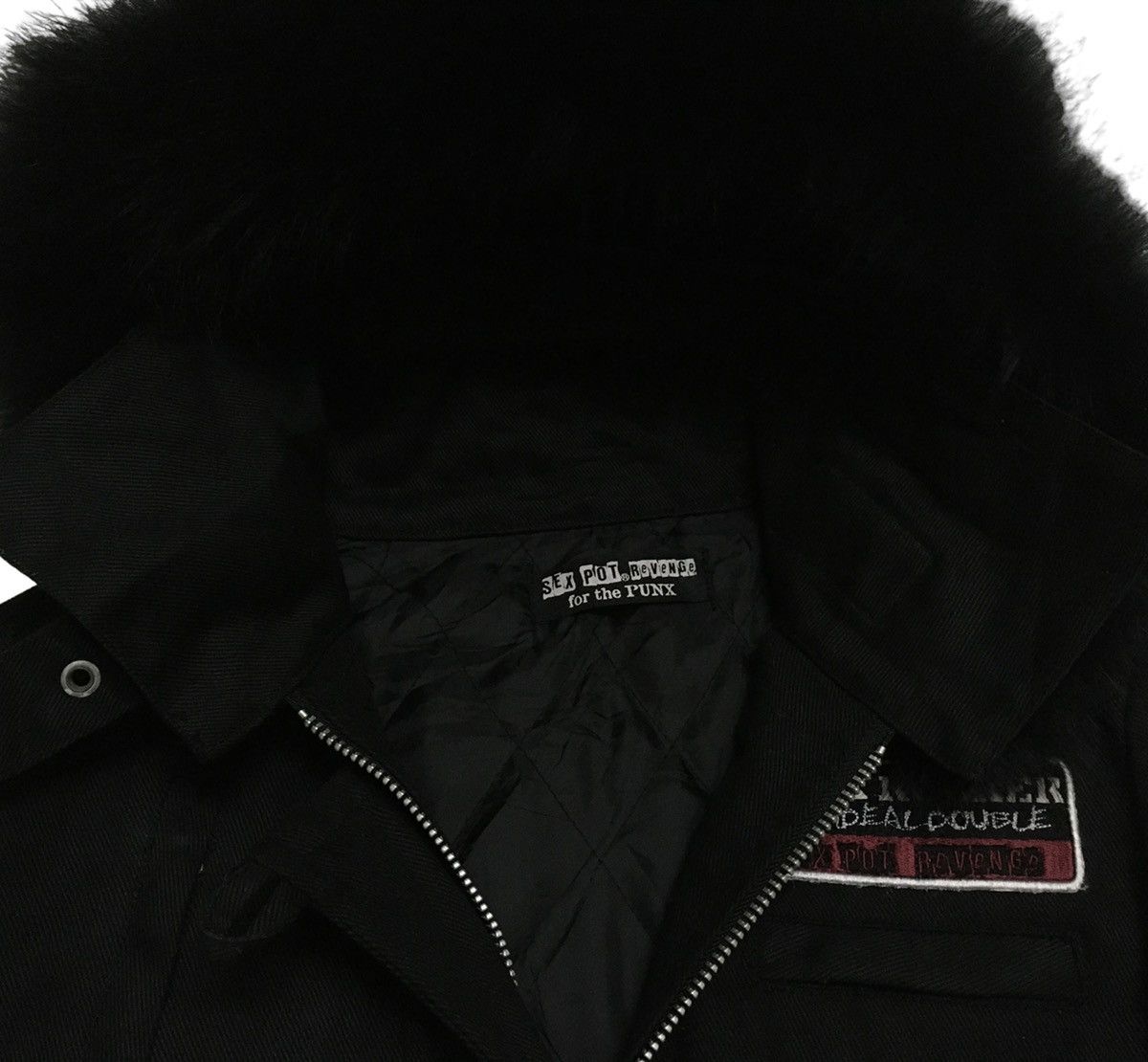 If Six Was Nine Rare Design Vintage Japanese Brand Sex Pot Punk Jacket 1990s Size US S / EU 44-46 / 1 - 9 Thumbnail