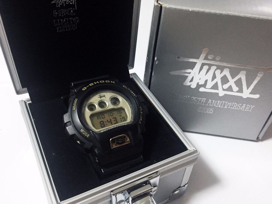 Stussy CASIO G-Shock x STUSSY Collaboration 25th Anniversary