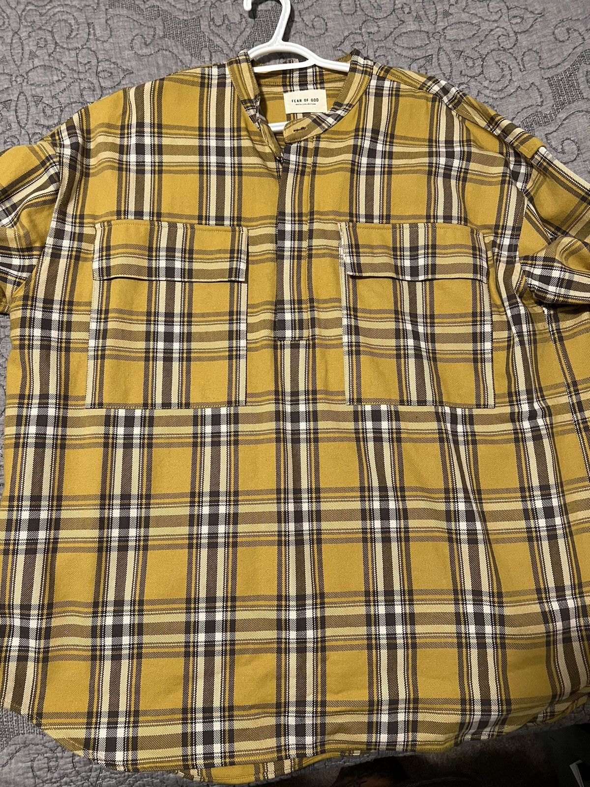 Fear of God Sixth Collection Mandarin collar Shirt Size US XL / EU 56 / 4 - 1 Thumbnail