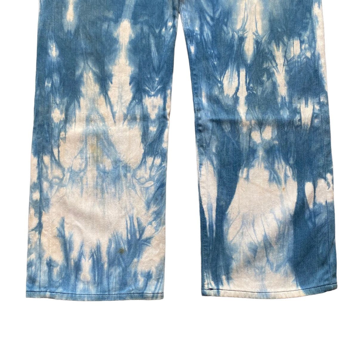 Studio D'Artisan Vtg Spilled Indigo Denim Size US 34 / EU 50 - 5 Thumbnail