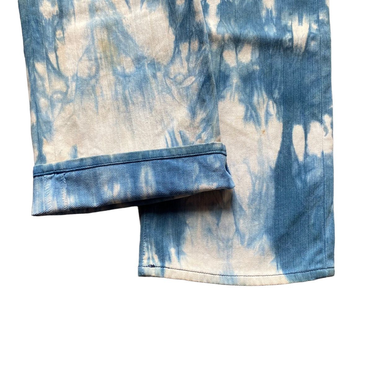 Studio D'Artisan Vtg Spilled Indigo Denim Size US 34 / EU 50 - 10 Thumbnail