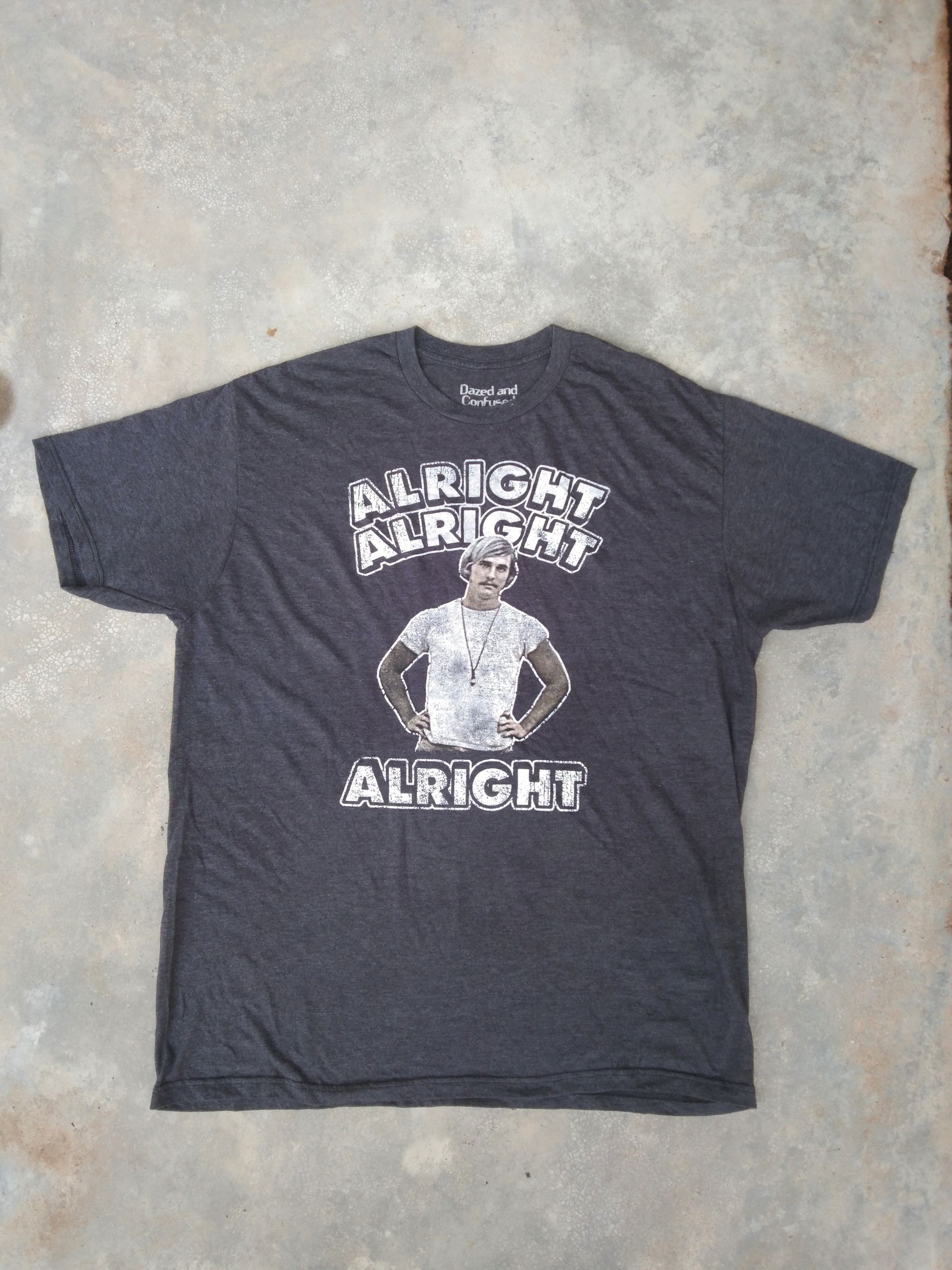 Vintage David Wooderson Dazed And Confused 1993 Movie Shirt Size US XL / EU 56 / 4 - 2 Thumbnail