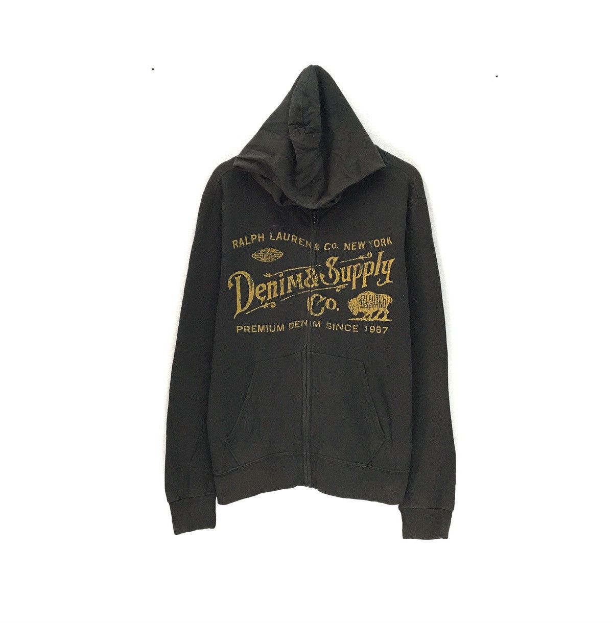 Polo Ralph Lauren × Ralph Lauren RALPH LAUREN Zipped Up Hoodie Size US L / EU 52-54 / 3 - 1 Thumbnail