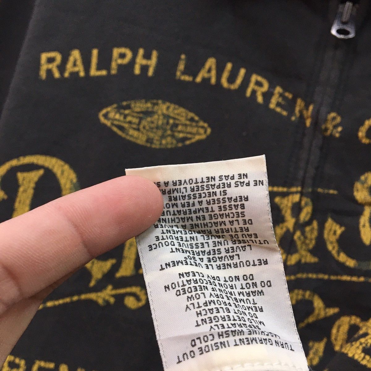 Polo Ralph Lauren × Ralph Lauren RALPH LAUREN Zipped Up Hoodie Size US L / EU 52-54 / 3 - 9 Thumbnail