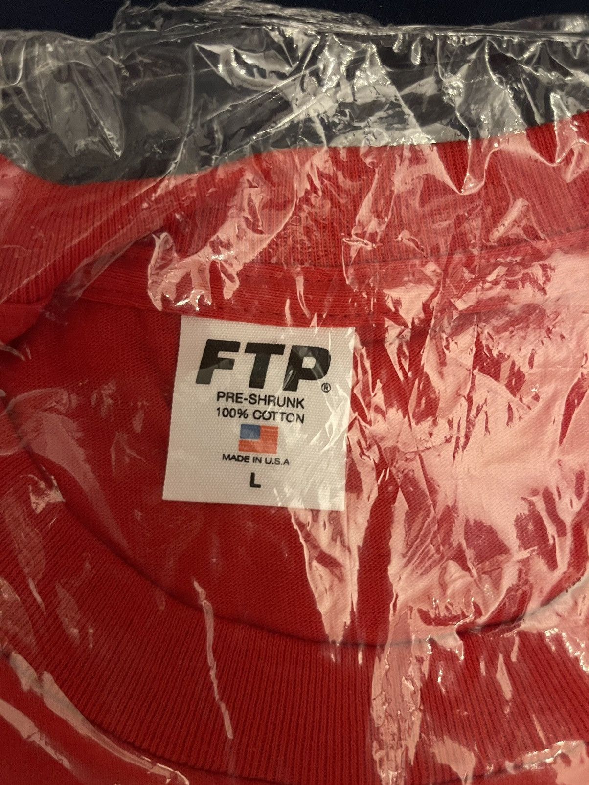 Fuck The Population FTP Middle Finger T-Shirt FW20 Size US L / EU 52-54 / 3 - 3 Thumbnail