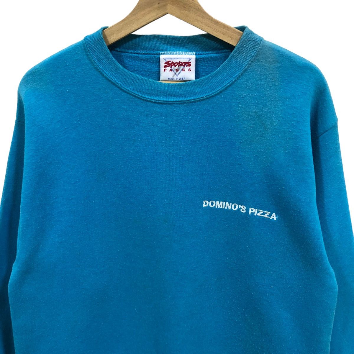 Vintage Vintage 90s domino pizza staff sweatshirt Size US M / EU 48-50 / 2 - 3 Thumbnail