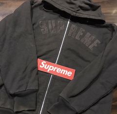 Supreme Thermal Zip Up Sweatshirt Dusty Blue. LARGE BRAND NEW WITH