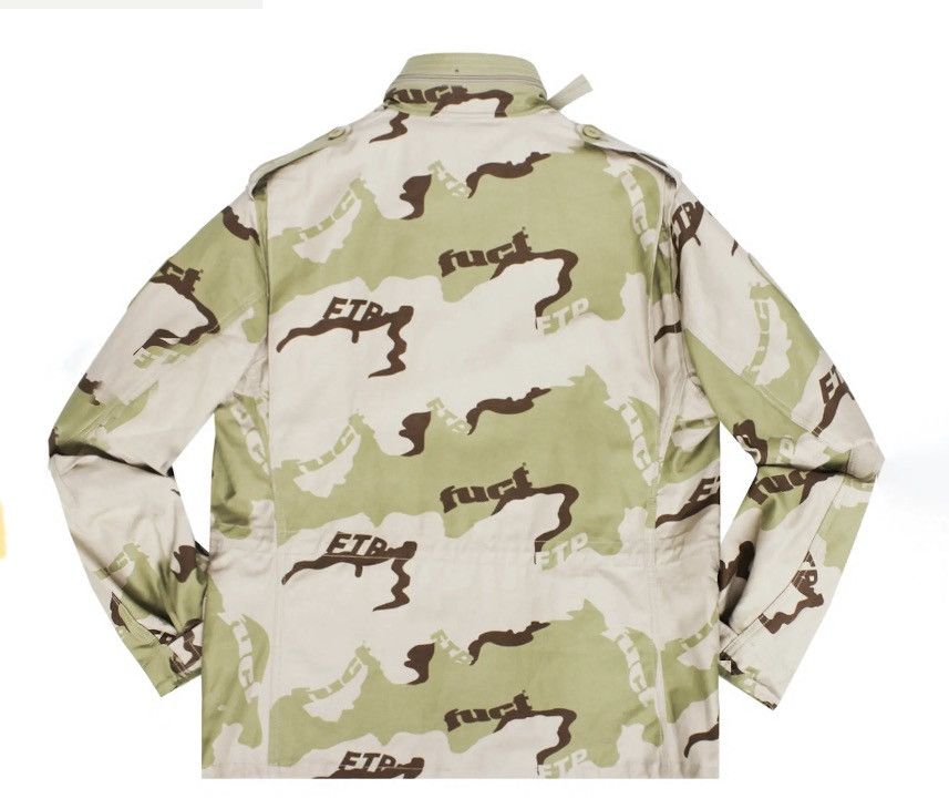 Fuck The Population × Fuct × Streetwear FTP x Fuct M65 Jacket Camo 