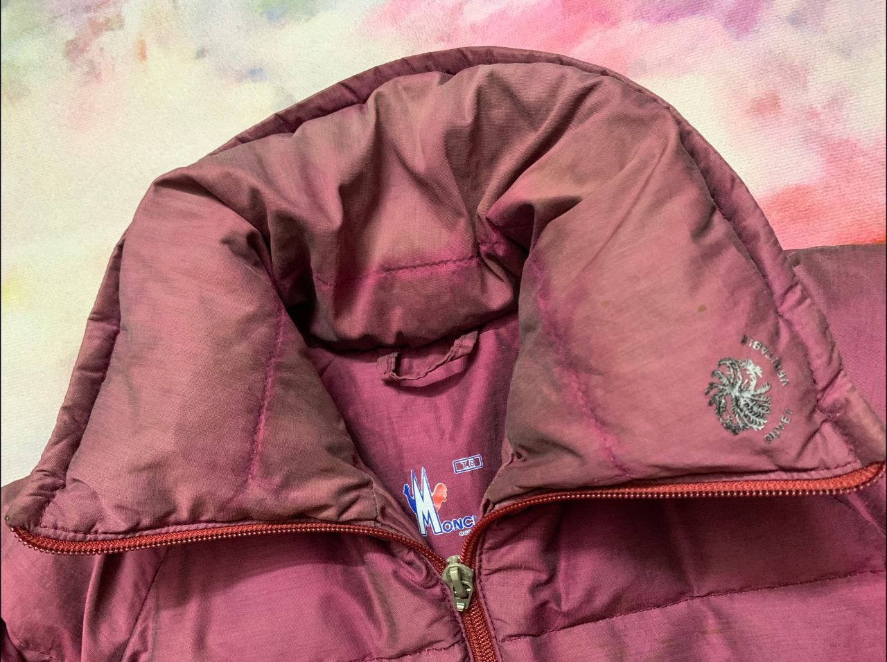 Moncler Vintage Moncler Asics Puffer Down Distress Jacket Size US M / EU 48-50 / 2 - 11 Thumbnail