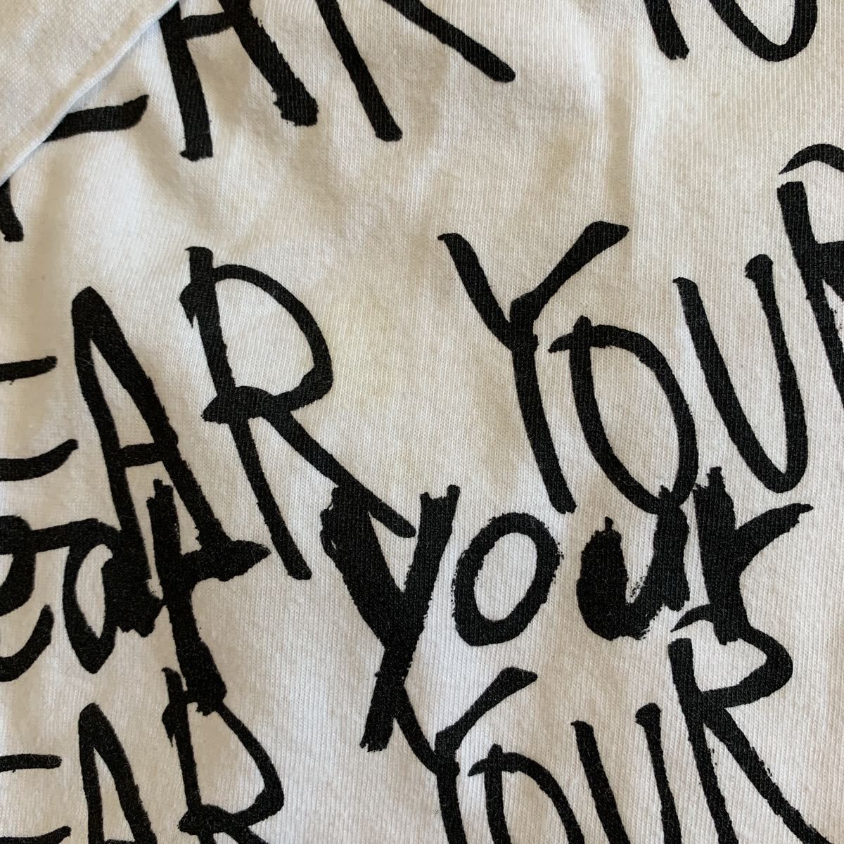 Comme des Garcons Homme Plus “Wear Your Freedom” Tee Size US M / EU 48-50 / 2 - 3 Thumbnail