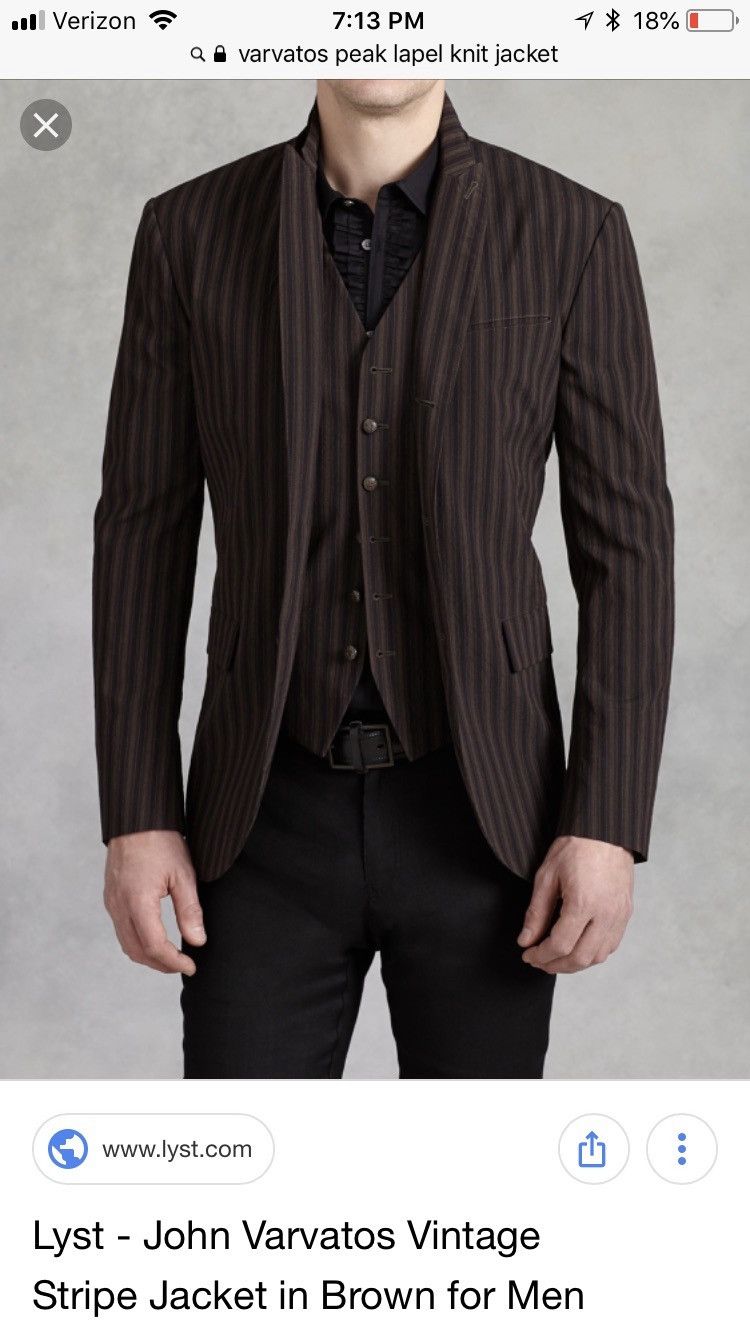 John Varvatos Machine gun Kelly jacket. 48 Size US M / EU 48-50 / 2 - 6 Thumbnail