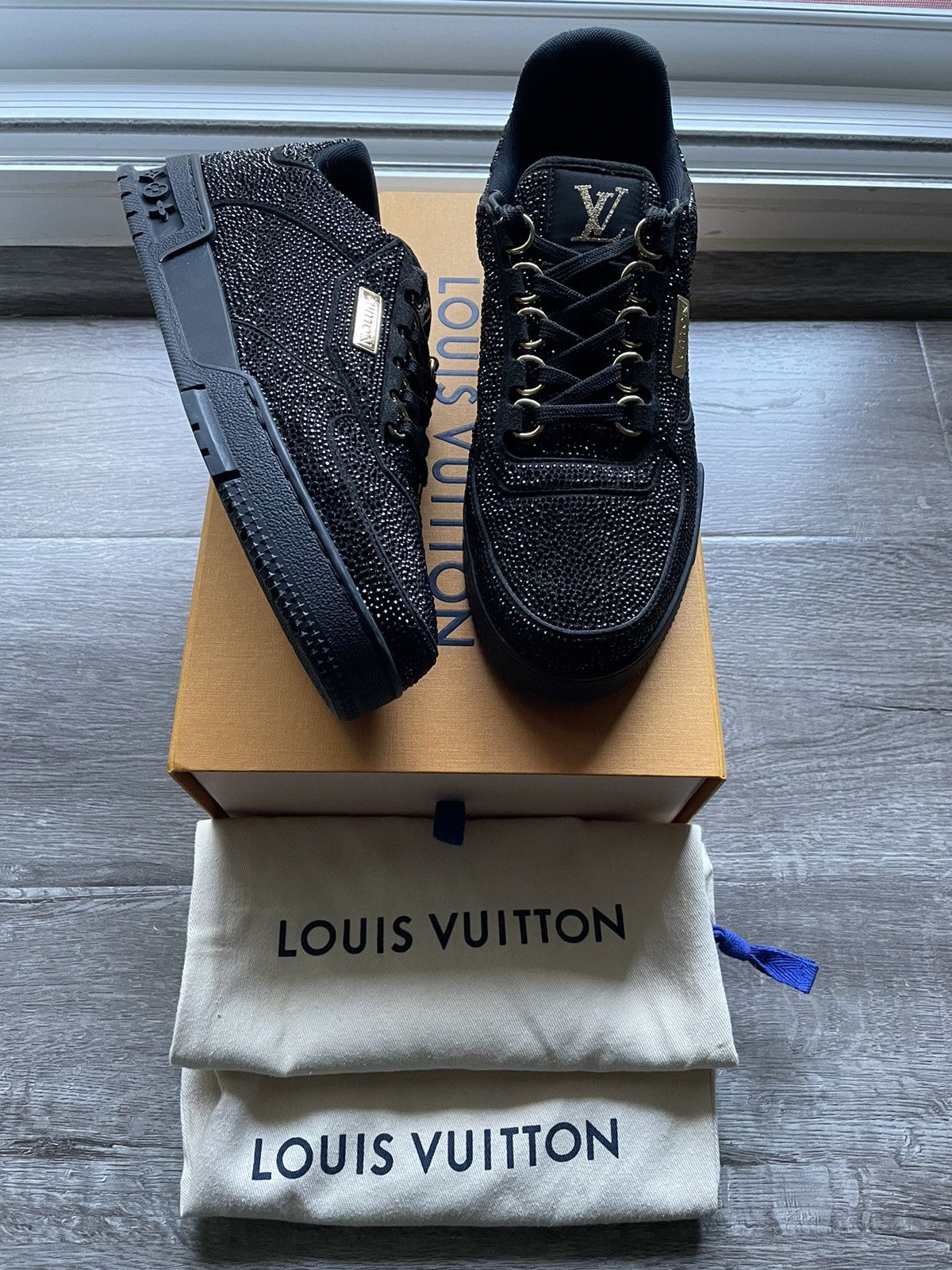 Louis vuitton trainer black - Gem