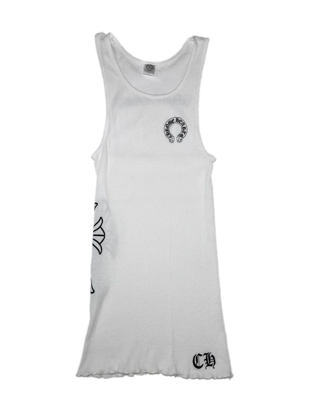 Great Description About Chrome Hearts White Tank Top