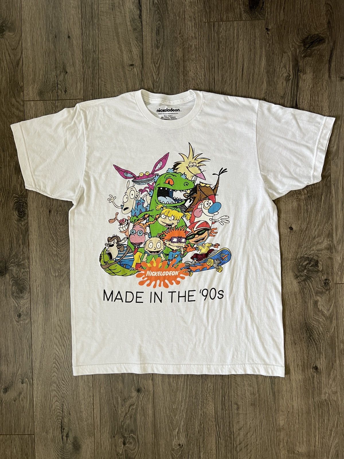 Band Tees Vintage 90s Style RugRats Cartoon Tee Size US L / EU 52-54 / 3 - 2 Thumbnail