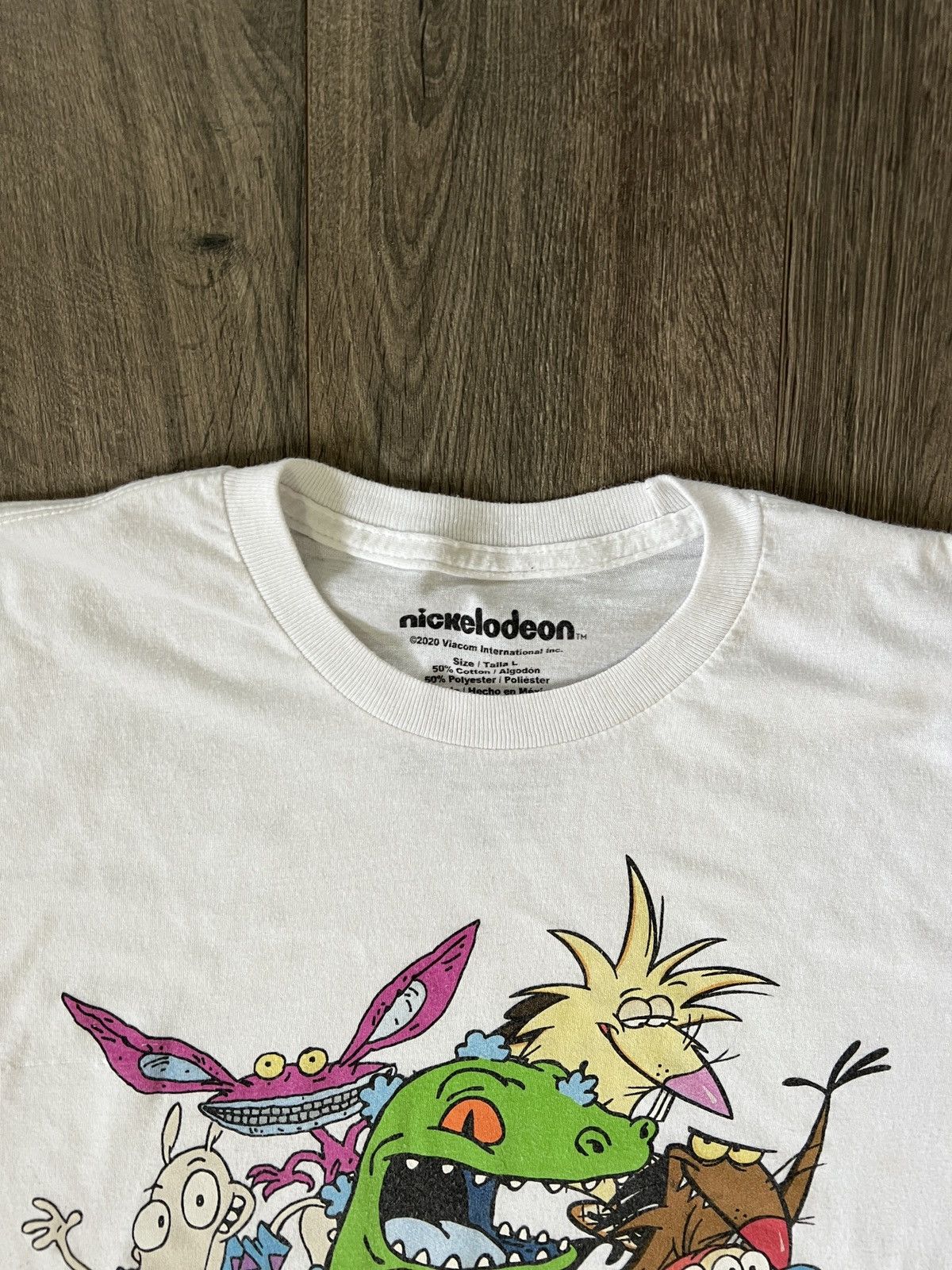 Band Tees Vintage 90s Style RugRats Cartoon Tee Size US L / EU 52-54 / 3 - 3 Thumbnail