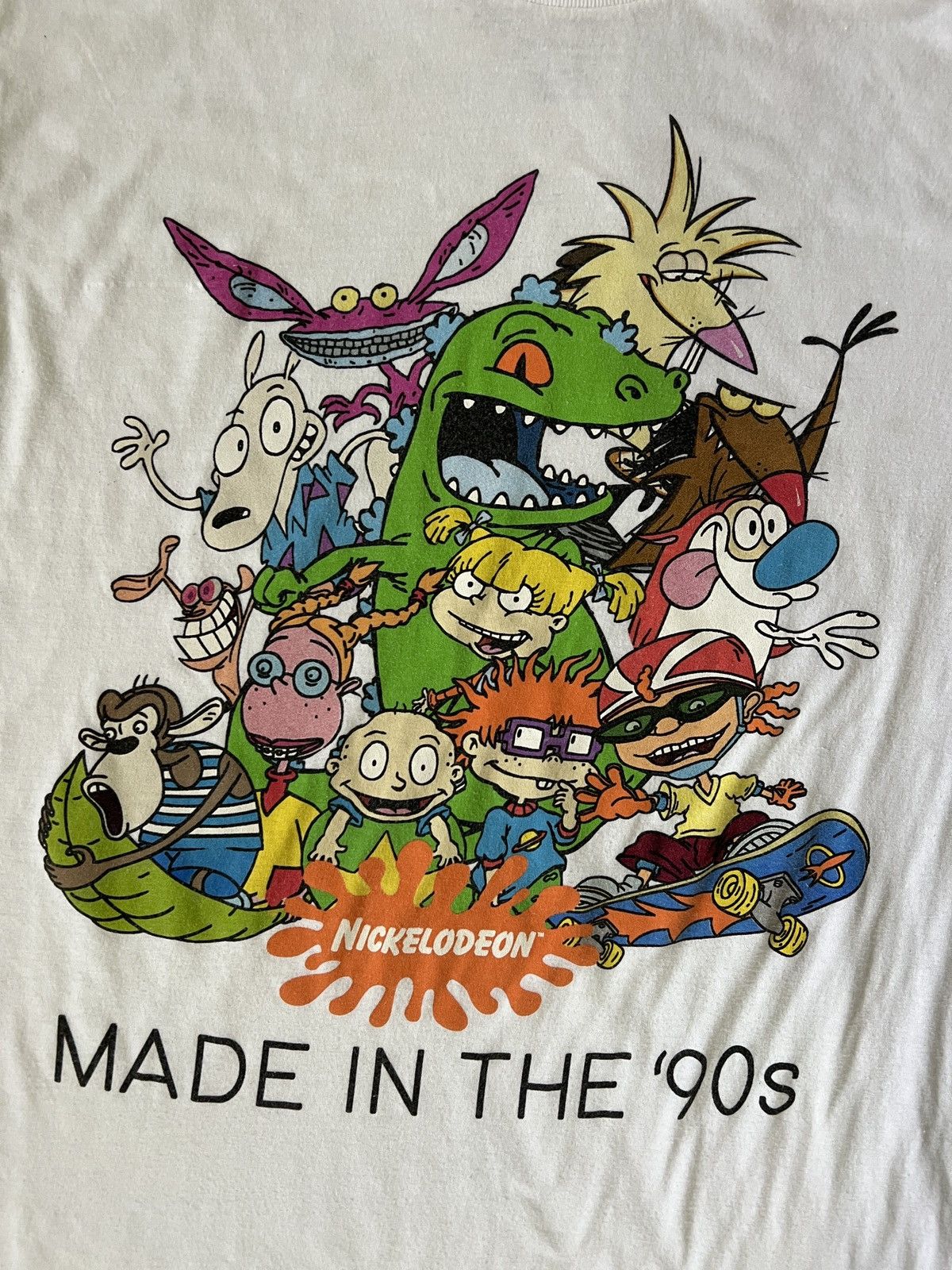 Band Tees Vintage 90s Style RugRats Cartoon Tee Size US L / EU 52-54 / 3 - 4 Thumbnail