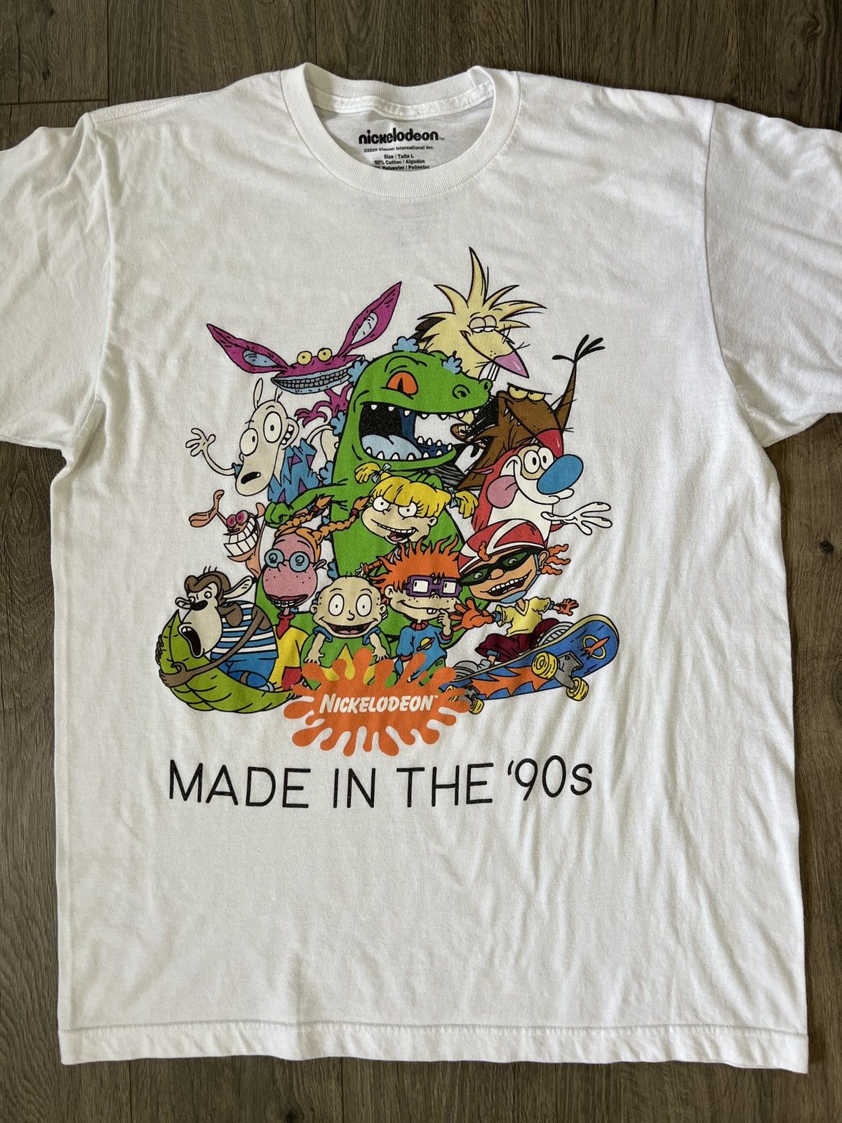 Band Tees Vintage 90s Style RugRats Cartoon Tee Size US L / EU 52-54 / 3 - 1 Thumbnail