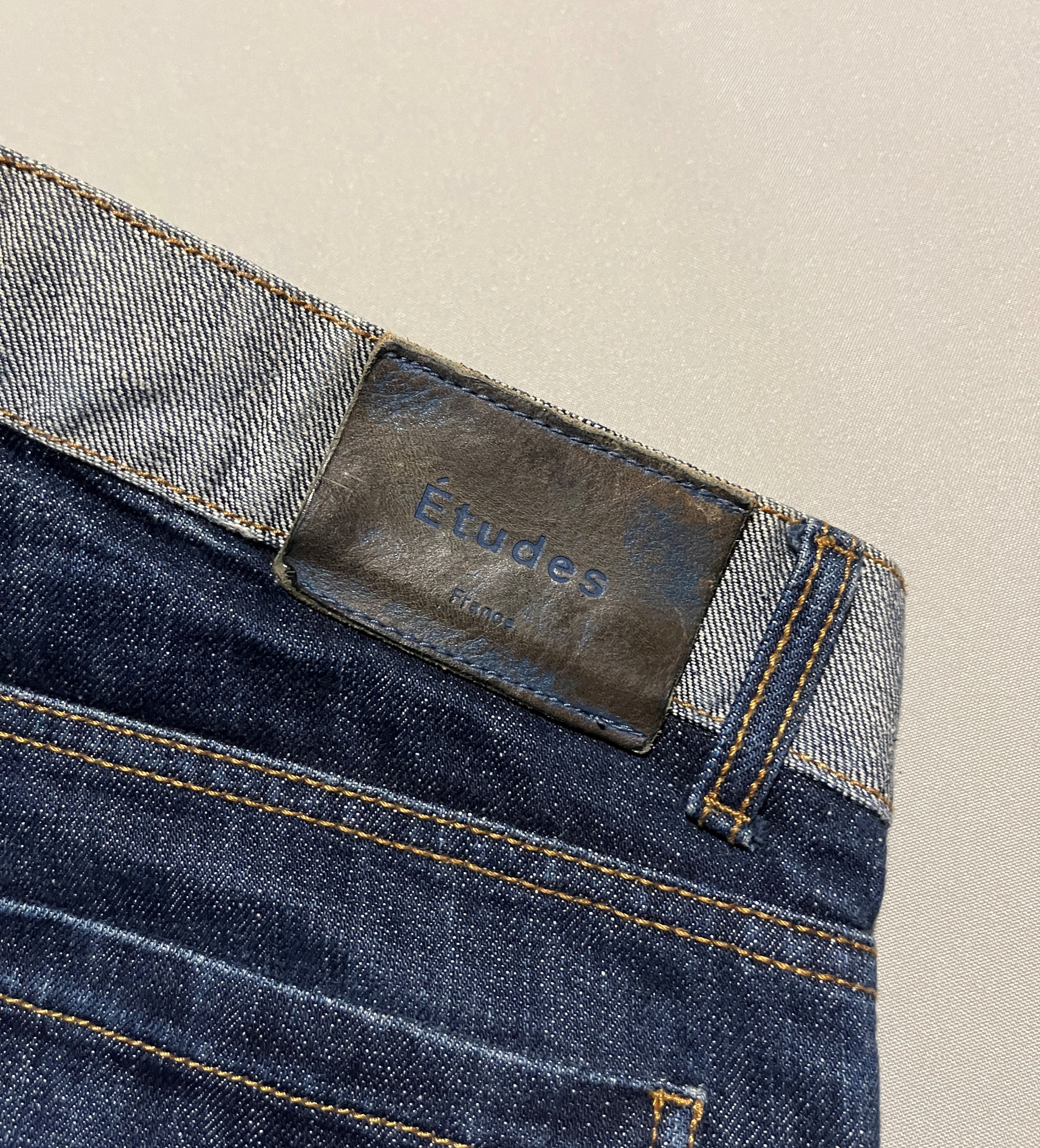 Etudes ETUDES LOCOMOTION RAW Selvedge DENIM JEANS Size US 29 - 14 Thumbnail