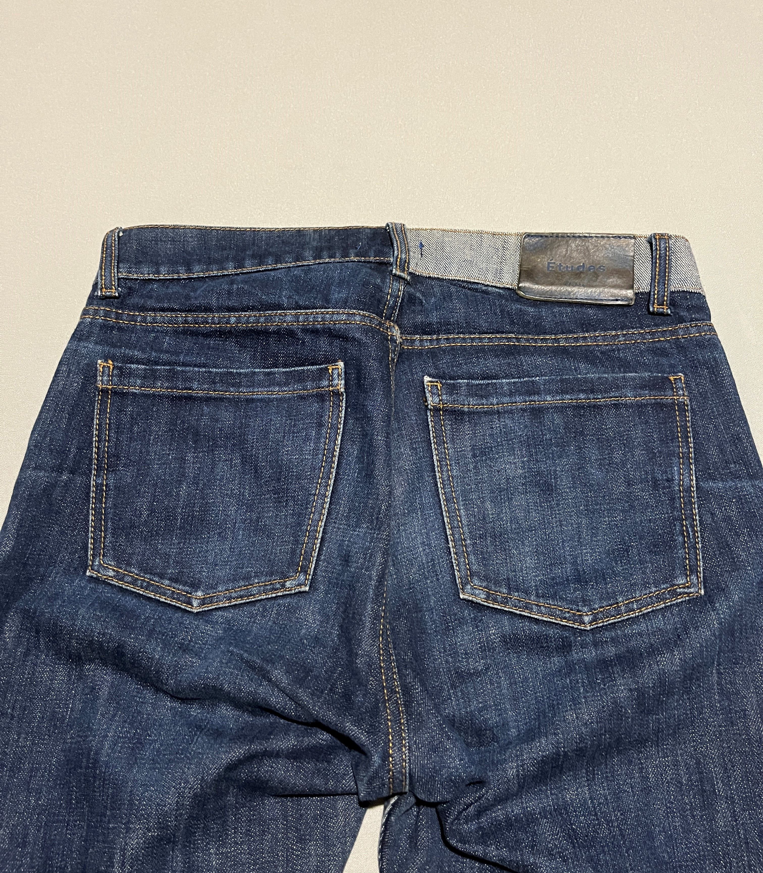 Etudes ETUDES LOCOMOTION RAW Selvedge DENIM JEANS Size US 29 - 13 Thumbnail