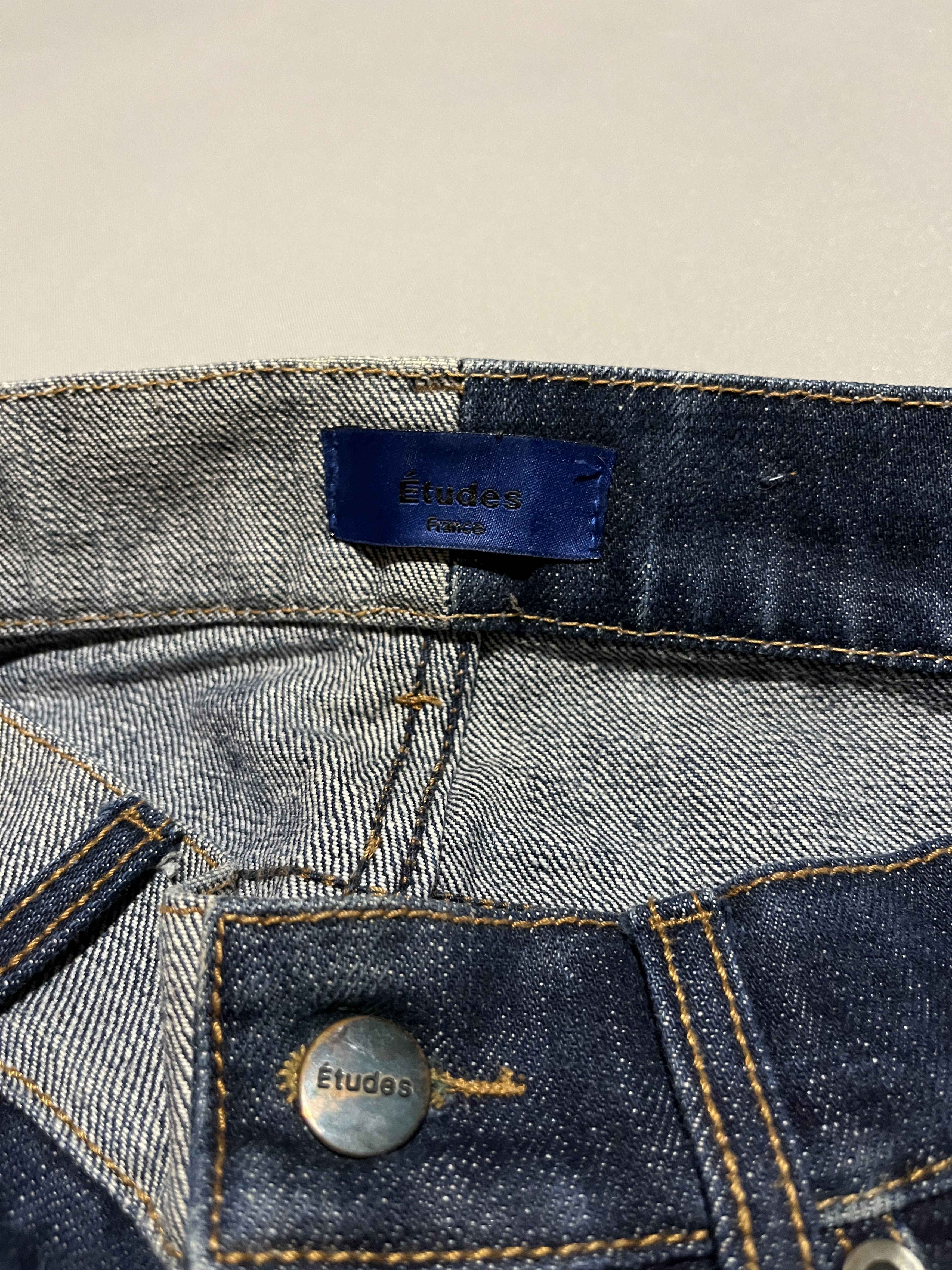 Etudes ETUDES LOCOMOTION RAW Selvedge DENIM JEANS Size US 29 - 8 Thumbnail
