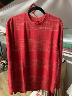 Supreme Metallic Jacquard Crewneck | Grailed