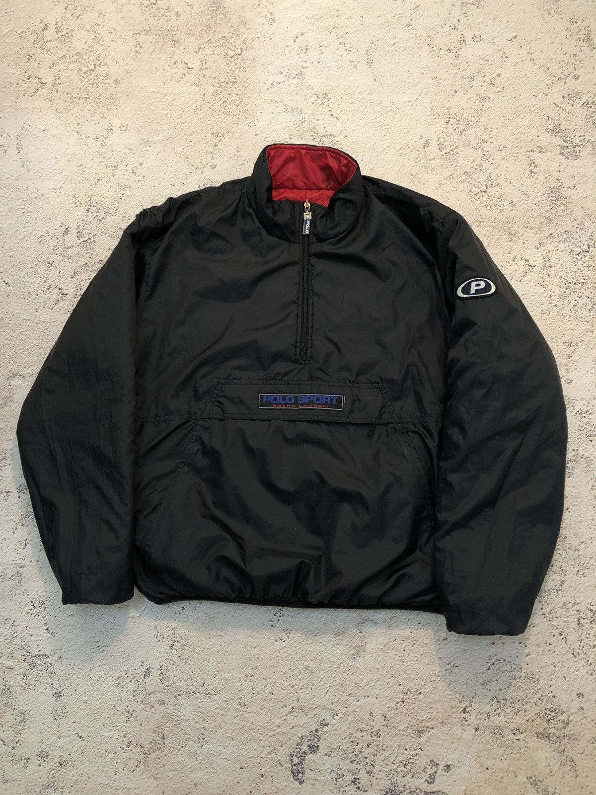 Polo Ralph Lauren × Vintage 90's RALPH LAUREN POLO SPORT REVERSIBLE PUFFER JACKET Size US M / EU 48-50 / 2 - 15 Thumbnail