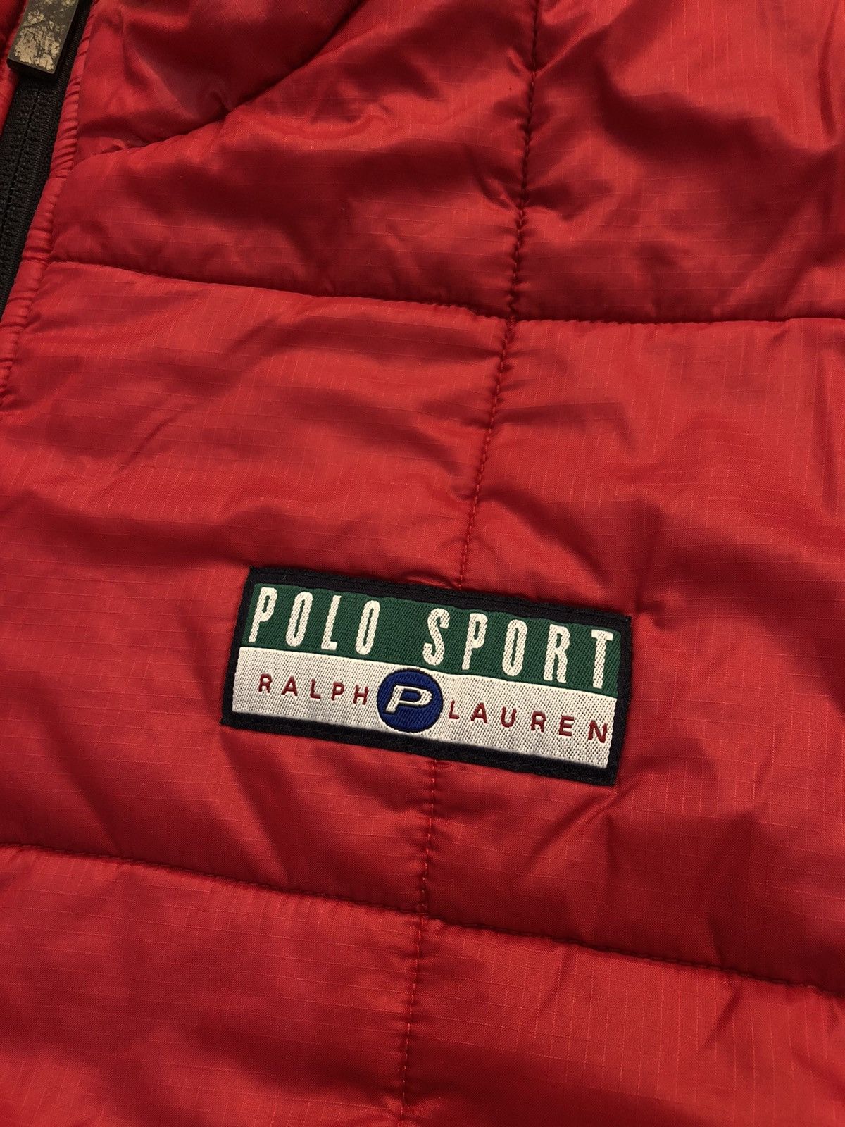 Polo Ralph Lauren × Vintage 90's RALPH LAUREN POLO SPORT REVERSIBLE PUFFER JACKET Size US M / EU 48-50 / 2 - 8 Thumbnail
