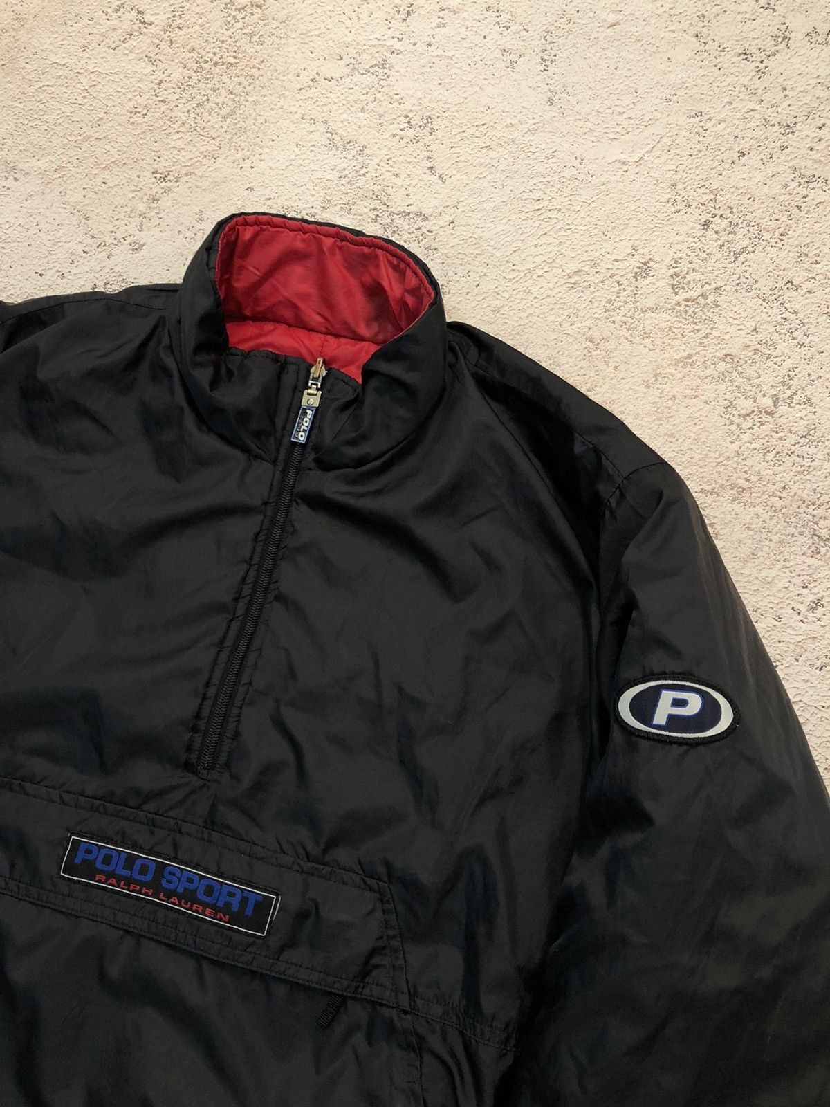 Polo Ralph Lauren × Vintage 90's RALPH LAUREN POLO SPORT REVERSIBLE PUFFER JACKET Size US M / EU 48-50 / 2 - 1 Thumbnail