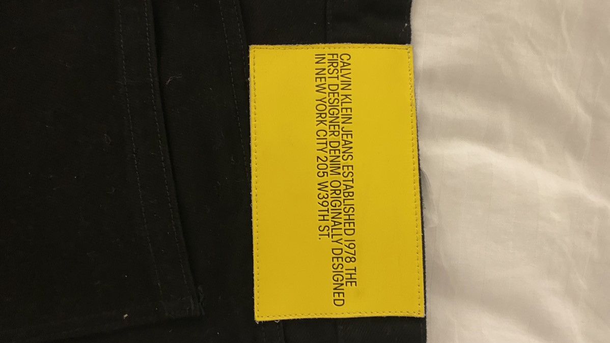 Calvin Klein 205W39NYC Calvin Klein 205W39NYC Denim Pants Size US 32 / EU 48 - 3 Thumbnail