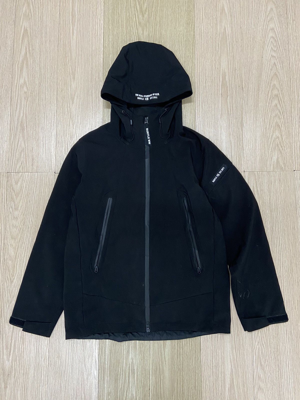 Japanese Brand Burtle Work Wear waterproof jacket | Grailed
