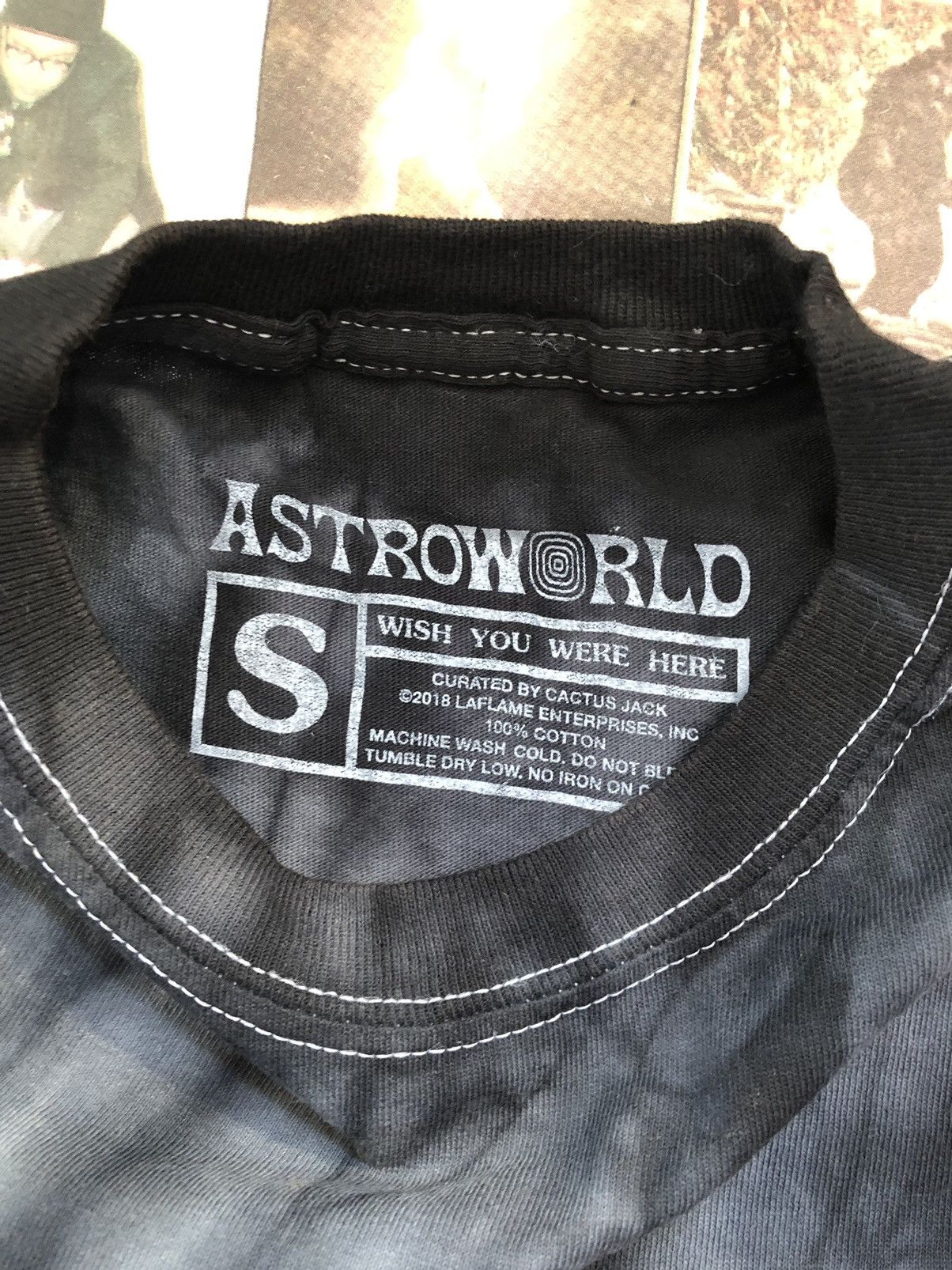 Travis Scott Travis Scott astroworld no bystanders tee black small Size US S / EU 44-46 / 1 - 3 Thumbnail