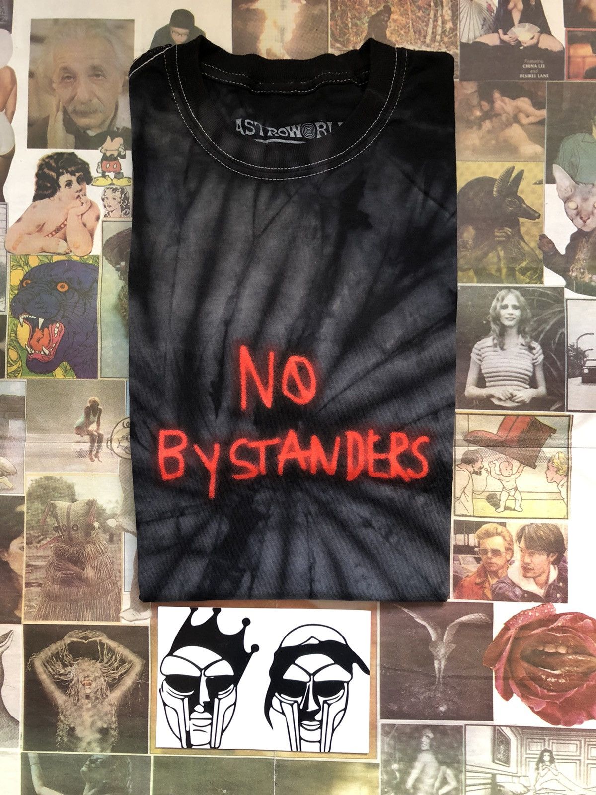Travis Scott Travis Scott astroworld no bystanders tee black small Size US S / EU 44-46 / 1 - 2 Thumbnail