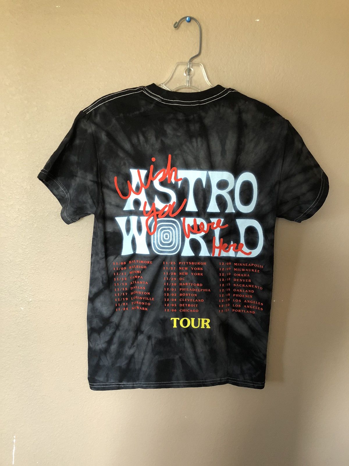 Travis Scott Travis Scott astroworld no bystanders tee black small Size US S / EU 44-46 / 1 - 1 Thumbnail