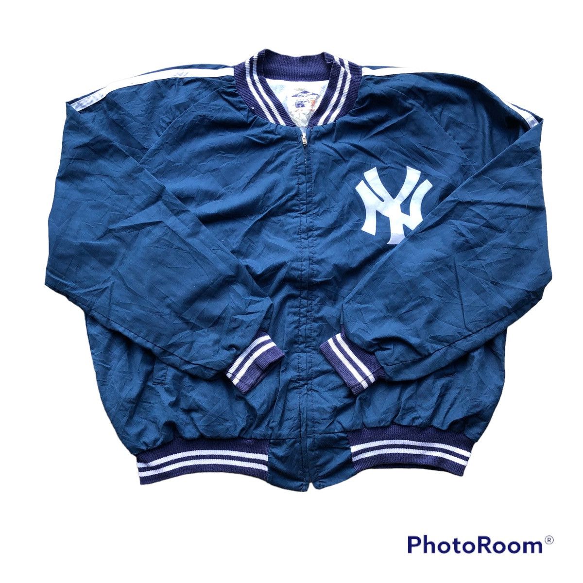 Rare‼️🔥Vintage MLB New York Yankees Bomber Zipper Jacket