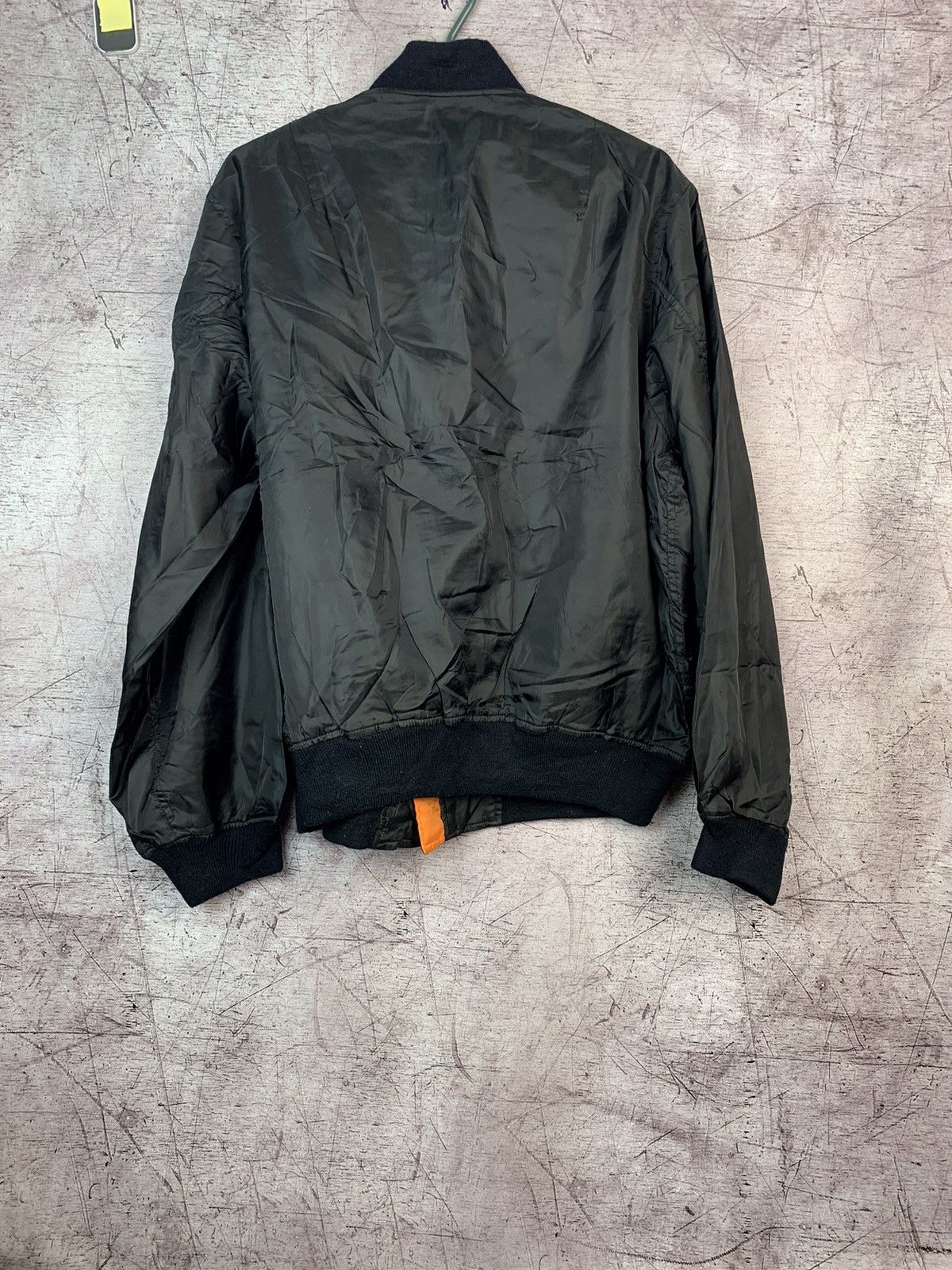 Vintage Vintage MA 1 Bomber Jacket Reversible Military Flyers Nylon Size US L / EU 52-54 / 3 - 2 Thumbnail