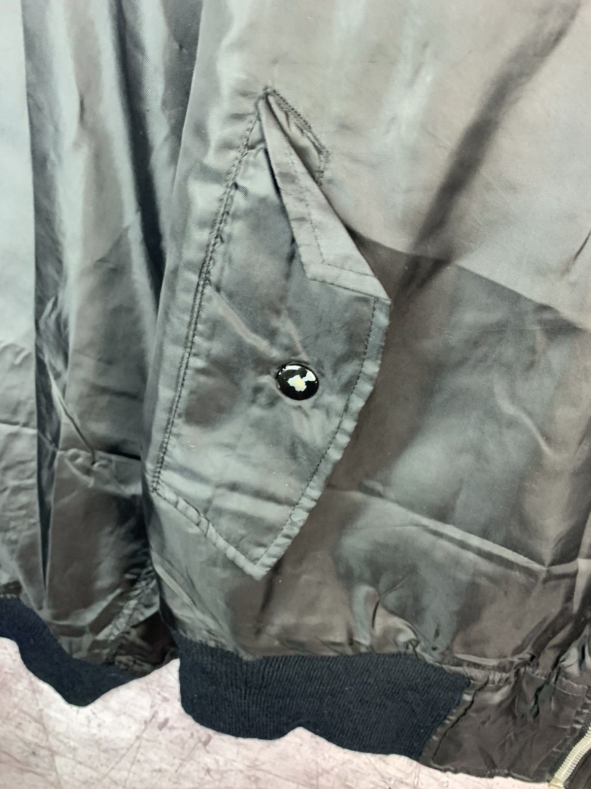 Vintage Vintage MA 1 Bomber Jacket Reversible Military Flyers Nylon Size US L / EU 52-54 / 3 - 7 Thumbnail