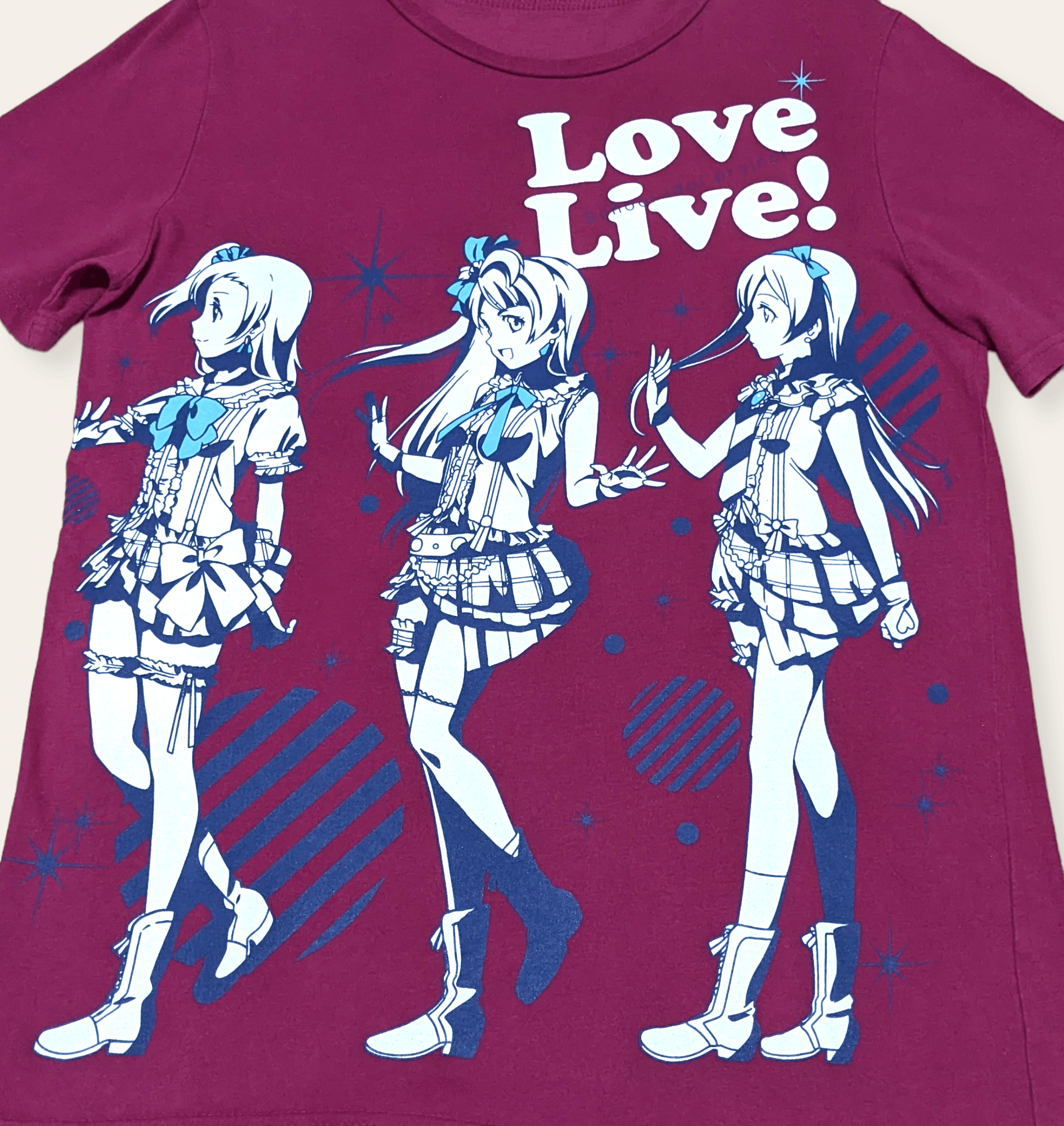 Anime × Japanese Brand × Vintage Vintage Rare Anime Girl Love Live! Signatures T shirt Size US M / EU 48-50 / 2 - 4 Thumbnail